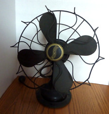 Antique Vintage Westinghouse Metal Table Desk Or Wall Mounted Fan 12in picture
