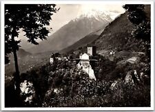 Tirolo - Castel Tirolo Italy Mountain Alps Buildings Real Photo RPPC Postcard picture