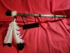 Native American Ceremonial Pipe with Eagle Claw Bowl Made by Gregg V Rasor picture