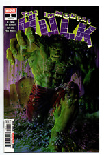 Immortal Hulk #1 - 1st app Jackie McGee - Alex Ross Cover - 2018 - NM picture