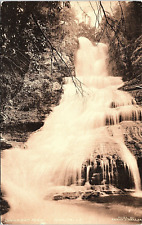 Postcard PA Dingman's Ferry High Falls Pennsylvania Pike County Hand Colored A7 picture