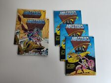 VTG 1982-1987 Original Masters of the Universe He-Man Mini Comics Lot of 5 picture