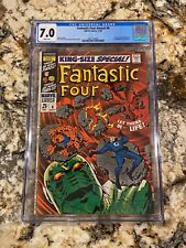 FANTASTIC FOUR ANNUAL #6 CGC 7.0 RARE WHITE PAGES 1ST ANNIHILUS MCU APPEARANCE picture