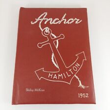 Hamilton Anchor 1952 School Yearbook, Hamilton, Indiana  picture