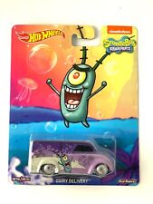 HOT WHEELS Dairy Delivery Spongebob purple real riders all metal picture