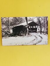 Postcard Ohio Coshocton County Covered Bridge Doughty Creek #260 picture