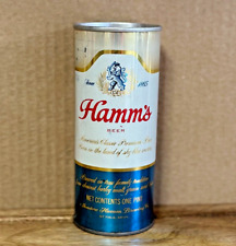 HAMM'S 16 OZ Beer Can ~ Straight Steel ~ Theodore Hamm Brewing St Paul, MINN picture