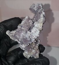 54g Natural purple grape agate quartz crystal granular mineral specimen Em49 picture