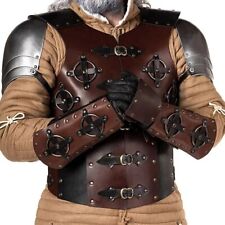 Leather Armor Medieval Body Archer Armor W Arm Guard Larp costume Armor christma picture