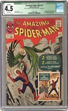 Amazing Spider-Man #2 CGC 4.5 QUALIFIED 1963 3752235001 1st app. Vulture picture