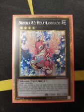 Number 82: Heartlandraco PGLD-EN025 Gold Secret Rare Unlimited Yu-Gi-Oh picture