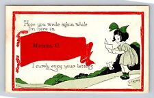 Marietta OH-Ohio, General Advertising Greetings, Vintage c1920 Souvenir Postcard picture