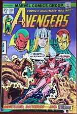 Avengers #128 F/VF 7.0 (Marvel 1974) ~ Scarlet Witch Necrodamus Agatha Harkness✨ picture