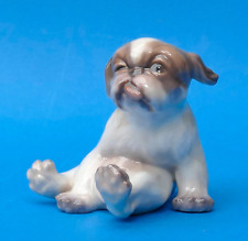 PEKINGESE Puppy Dog - Vintage Porcelain model 1134 by Dahl Jensen Copenhagen Den picture