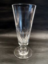 VICTORIAN ca1840 Beautiful Tall Trumpet Bowl Ale Glass 8.5