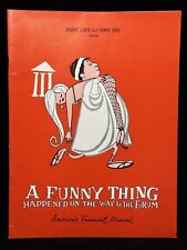 Vtg 1965 A Funny Thing Happened... Musical Play ~ Circle Star Theatre San Carlos picture