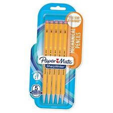 Papermate 30376BPP Sharpwriter Mechanical HB Pencil, 0.7 mm, Yellow, 5/Pack  picture