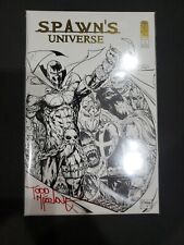 Spawn's Universe #1 Gold Foil Variant - SIGNED by TODD MCFARLANE - Image NM 9.6+ picture