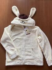 Sanrio Pompompurin Hoodie Pocket Ears size L Light Yellow Polyester Long Sleeve picture