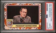 PSA 10 - 1991 Topps Desert Storm President George Bush #177 Series 3 picture
