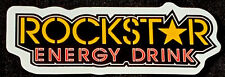 ROCKSTAR ENERGY DRINK STICKER✨⭐️❤️‍🔥⭐️❤️‍🔥🌟✨3 1/2” X 1 1/4”🌟✨GLOSSY✨AWESOME✨ picture