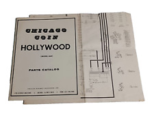 Hollywood  (model 464) PARTS CATALOG & Schematic picture