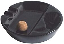 The Big Easy Pipe Accessories Pipe Black Ceramic Ashtray picture
