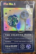 LIMITED EDITION Kurzgesagt The Crashing Moon Pin No.1 Brand New -In Hand- picture