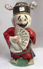 Vintage Chinese Bobblehead Nodder Man Figurine Cloth Handpainted (14) picture
