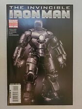 Invincible Iron Man 1 2nd Print Photo Variant NM Marvel Rare picture
