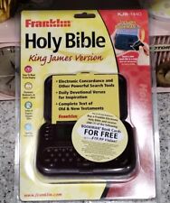 New Vintage Franklin Electronic Holy Bible King James Version KJB 1440 picture