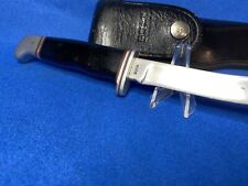 Rare Vintage Early Buck 118 Personal 1961 - 1967 Knife & Original Leather Sheath picture