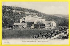 cpa ROSIÈRES Ardèche DOMAINE de RIBEYRE BOUCHET wines written by J.P. REYNOUARD picture
