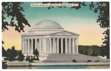 Washington D. C. c1940's Thomas Jefferson Memorial, Patriotic picture