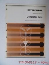 1969 Caterpillar Section Guidebook Catalog Diesel Gaseous Generator Sets Vintage picture