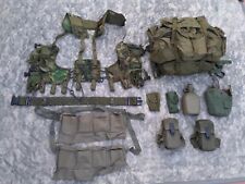 US Military USGI Alice Field Gear Web Belt LBV Ammo Pouches, ALICE Pack  picture