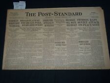 1929 DEC 5 THE POST-STANDARD - SYRACUSE - BYRD DISCOVERS BROAD PLATEAU - NP 3768 picture