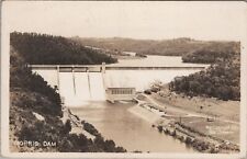 RPPC Postcard Norris Dam Tennessee #18 1937 Rell Clements picture