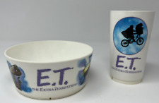 VTG 1982 Universal City Studios E.T. Child's Collectible Cup & Bowl Deka Plastic picture