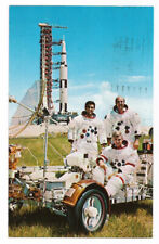 Apollo 17 Crew NASA FL Postcard Astronauts Lunar  Vehicle picture