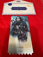  2023 Star Wars Prerelease Box Topper Foil Art Ticket Rogue One #8 picture