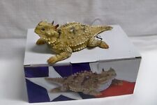 Horned Lizard Toad Frog Figurine Texas Souvenir picture