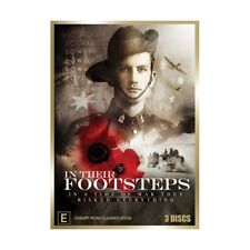 DVD In Their Footsteps Family History Doco Ch 9 WW1 WW2 Vietnam 3x DISCs 540 min picture