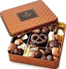 Chocolate Gift Basket, Gourmet Snack Food Box in Keepsake Tin- Bonnie and Pop picture