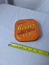 VTG The Original Reese's Milk Chocolate Peanut Butter Cup Large Tin 1995  picture