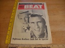 1966 Righteous Brothers Phil Spector KRLA BEAT Los Angeles paper SHEBANG McCartn picture