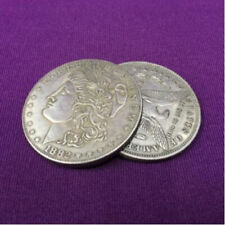 Super Flipper Coin Butterfly Copper Morgan Dollar Coins Magic Trick For Magician picture