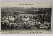 Japan, General View of Sendai Early 1900's Photo Postcard C5 picture