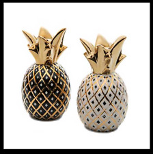 MacKenzie-Childs Pineapple Salt and Pepper Shakers picture