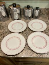 Set of 4 ~ Vintage George Jones & Sons SHERIDAN 9” Luncheon Plates   picture